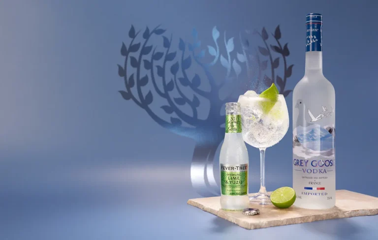 Fever Tree Lime & Yuzu with Grey Goose Vodka